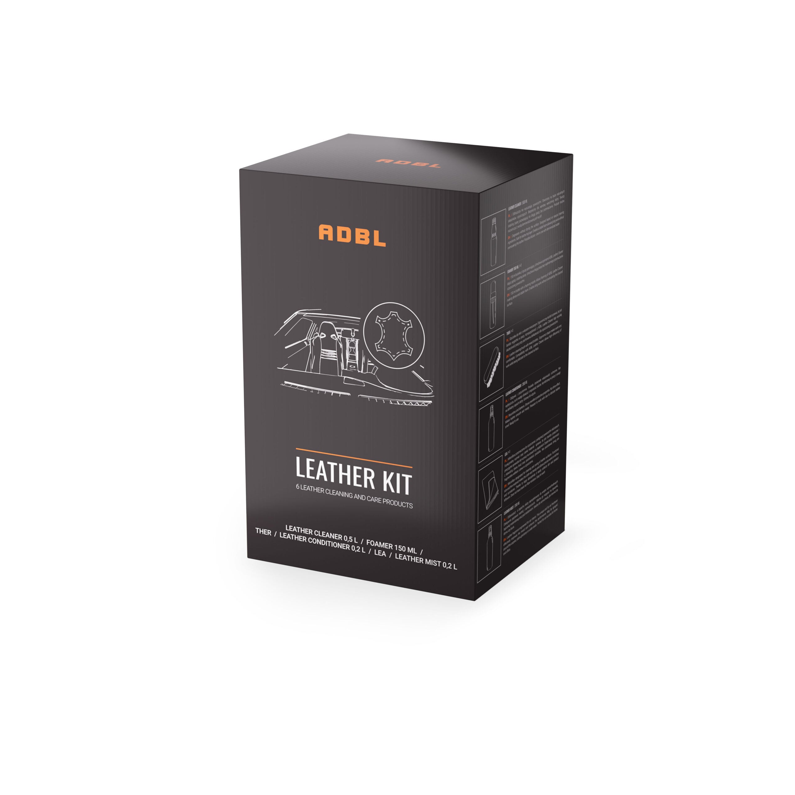 ADBL LEATHER KIT - SKINNPLEIE SET