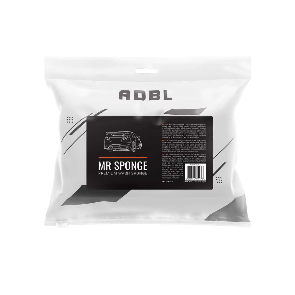 ADBL Mr Sponge – Premium vaskevamp