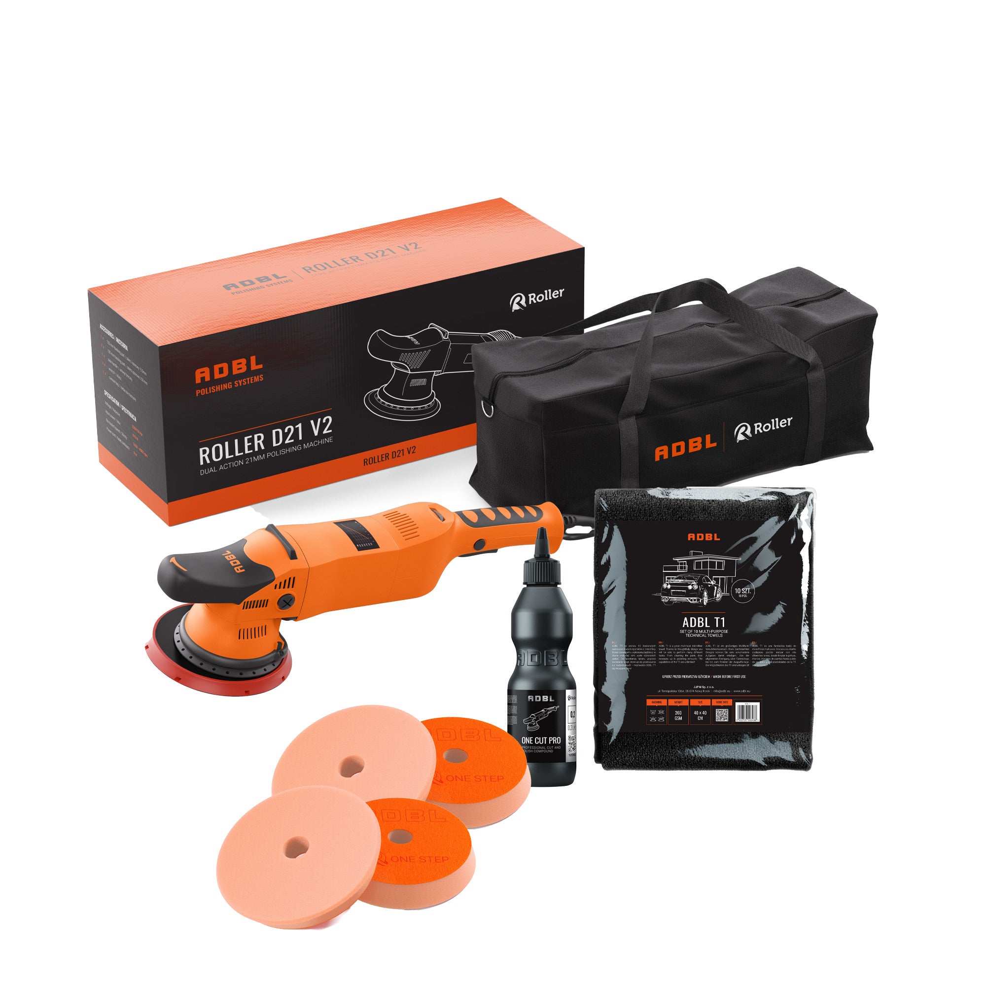 ADBL Poleringspakke One Step Pro (21mm)