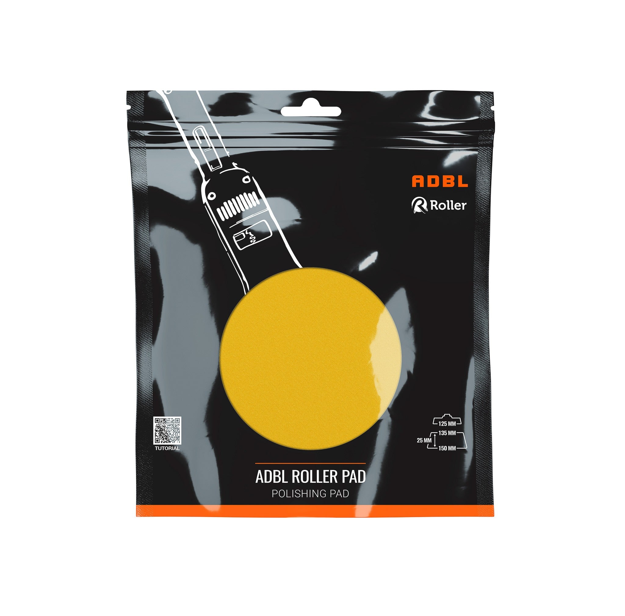 ADBL ROLLER PAD-R POLISH - POLERINGSPUTE